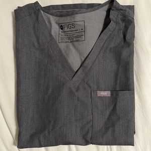 One pocket scrub top